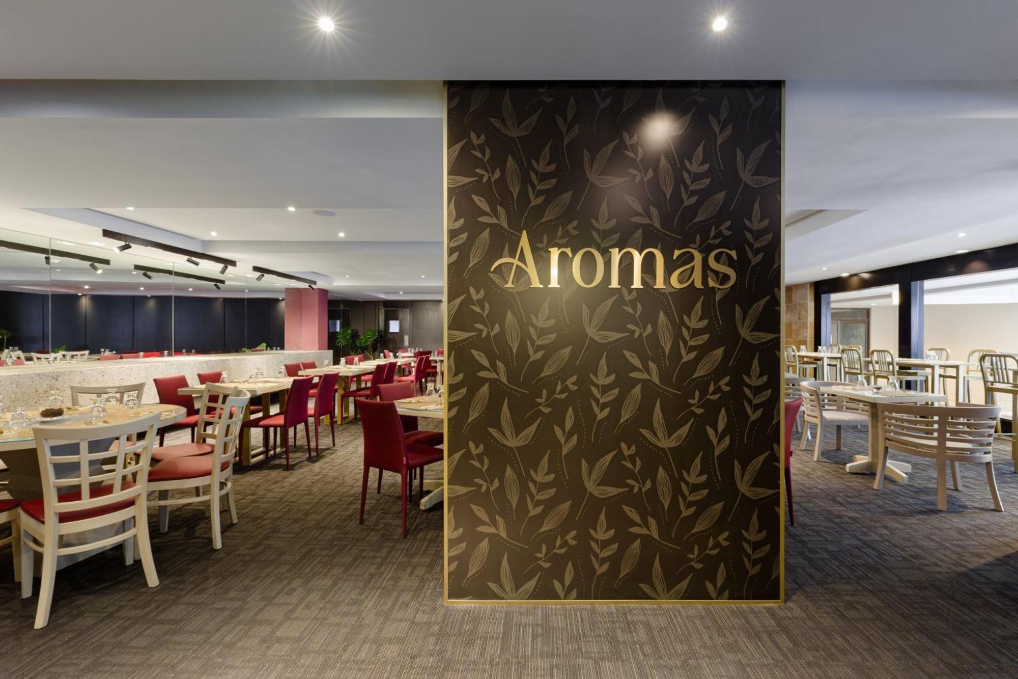 ホテル シェラトン グランド パナマ パナマ・シティー エクステリア 写真 Aromas restaurant