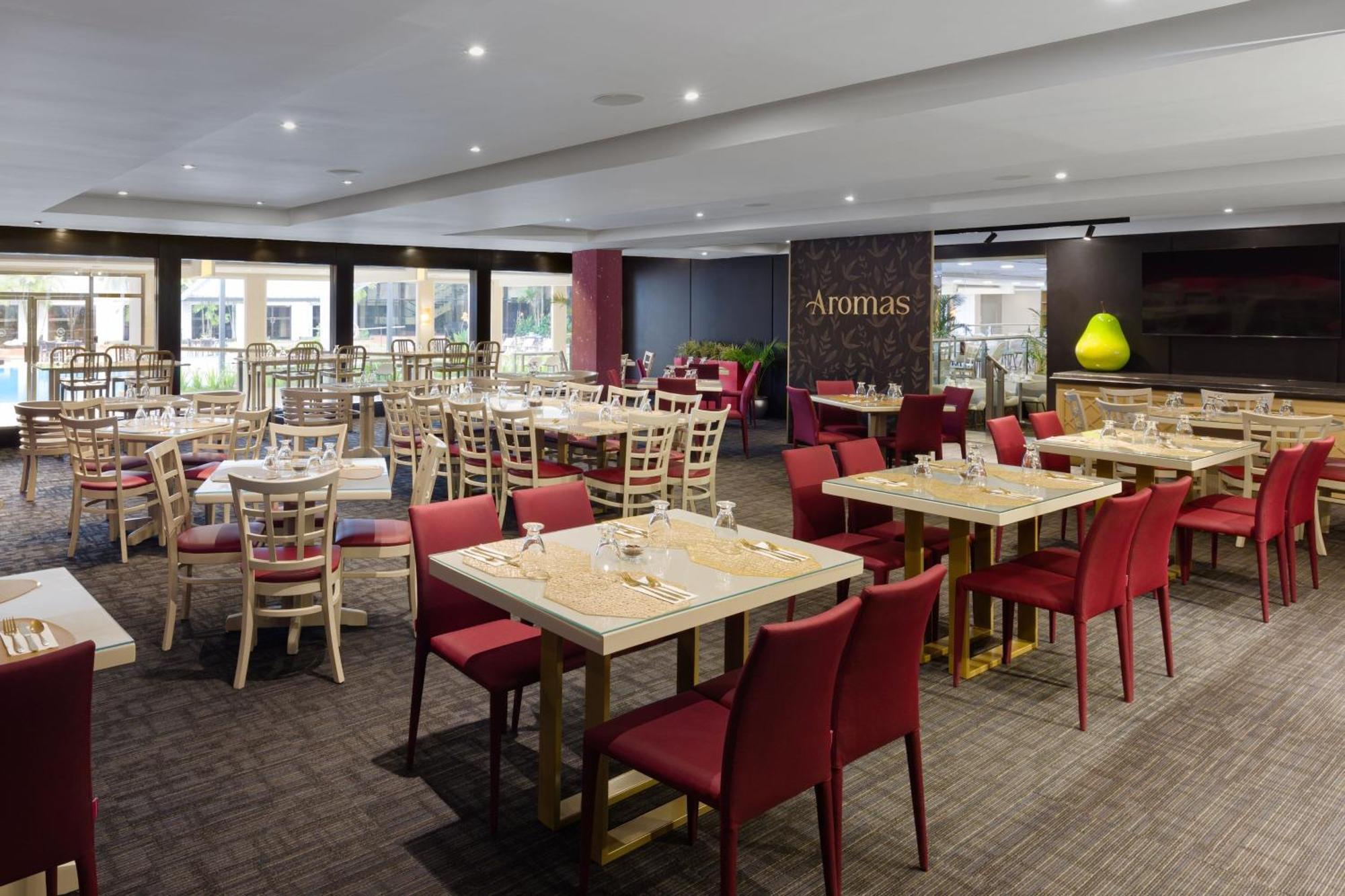 ホテル シェラトン グランド パナマ パナマ・シティー エクステリア 写真 Aromas restaurant